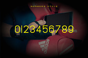 Jordan Sport Font, a Sans Serif Font by Nadezda (Thumbnail 7 of 9)