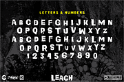 Leach – Handmade Horror Display, a Font by Remedy667 (Thumbnail 3 of 7)
