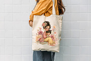 Whimsical Mother's Day Clipart, an Illustration by CreationArt (Thumbnail 2 of 7)