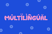 Rose Milk - A janky new display font, a Sans Serif Font by Abrahamic Design (Thumbnail 4 of 5)