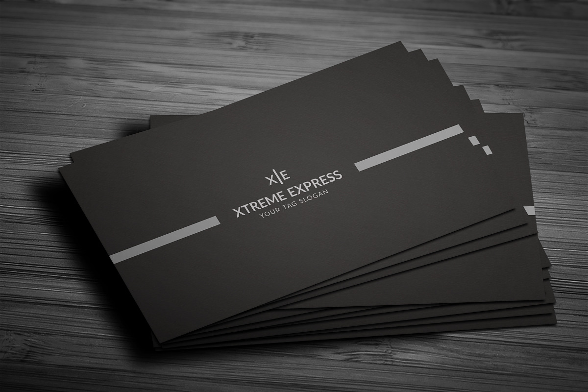Black & White Business Card, a Business Card Template by Helal Shop (Photo 2 of 6)