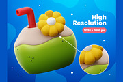 Holiday 3D Icons, an Object 3D Model by Rakata Studio (Thumbnail 3 of 7)