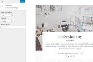 Lucienne / Blog & WooCommerce Theme