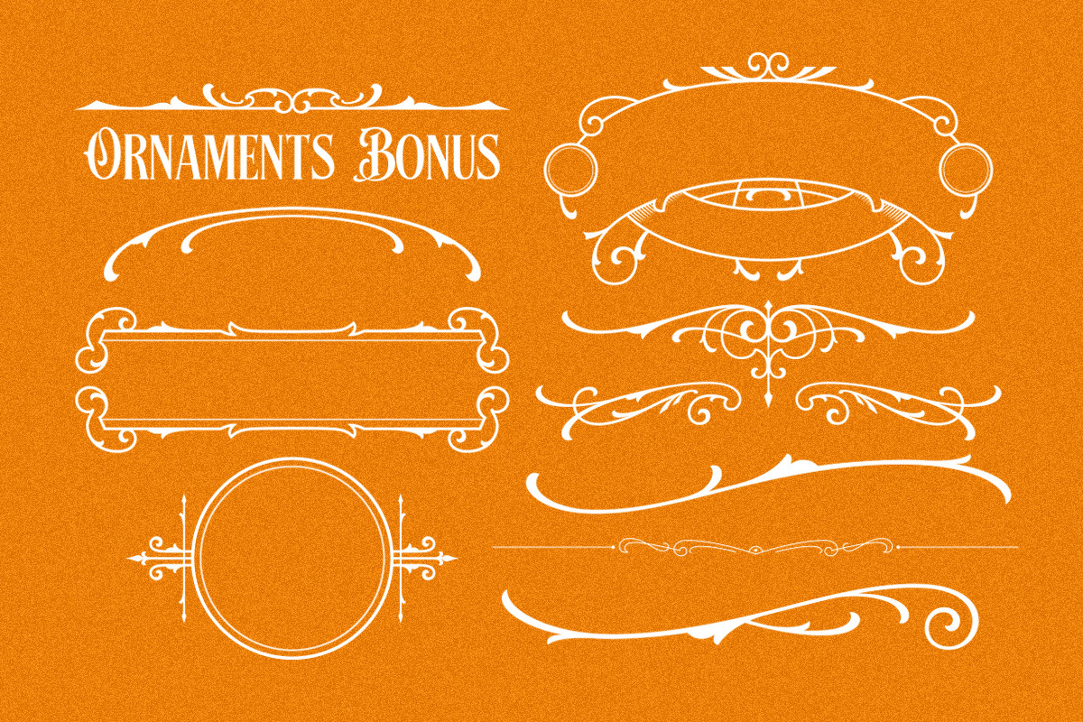 Richsten - Victorian Display Font, a Font by Letterhend Studio (Photo 9 of 10)