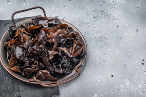 Fresh wood ear mushrooms, perfect for adding unique texture and, a Food & Drink Photo by composter-box@mail.ru