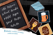 Beer Handdrawn Set — Oktoberfest!, a Food Illustration by Spencerian Sisters (Thumbnail 5 of 5)