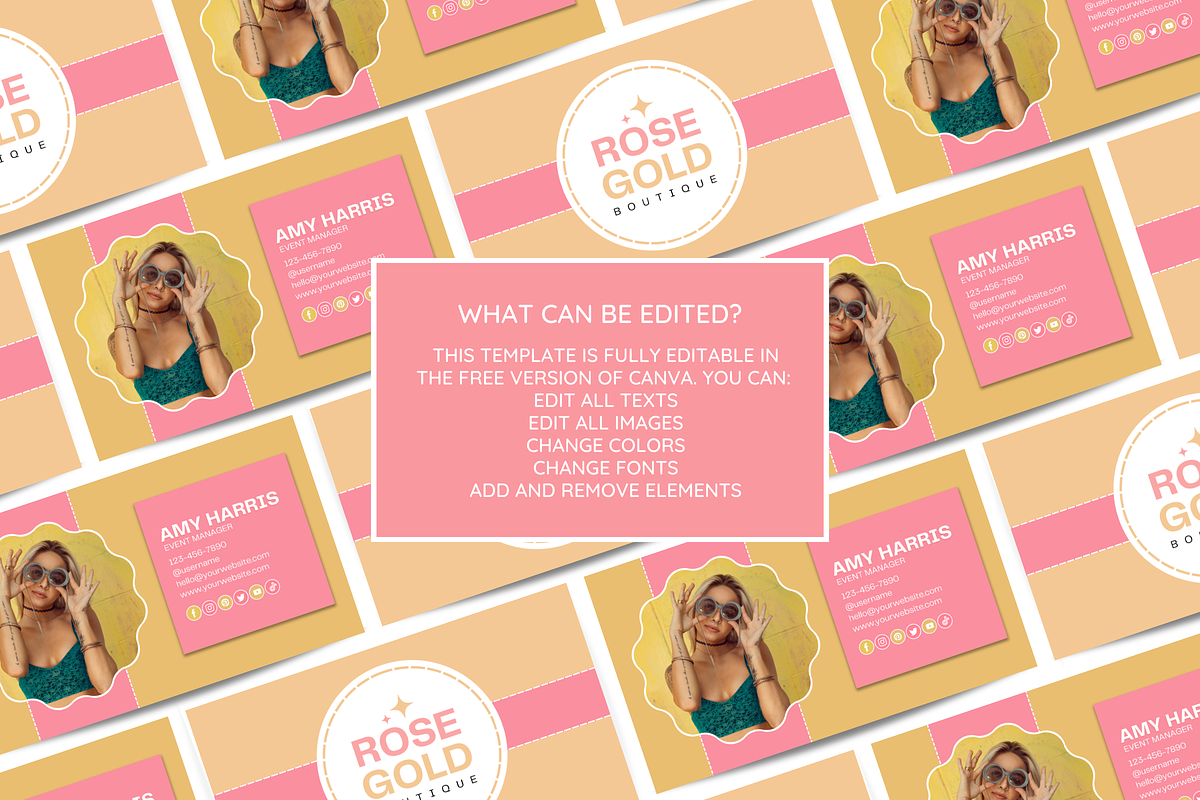 Colorful Business Card, a Business Card Template by SunshineStudioBoutique (Photo 3 of 10)
