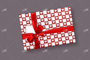 Smart Gift Box Mockup. Top view, a Cups & Container Mockup by Maddy's Art & Mockups (Thumbnail 2 of 5)