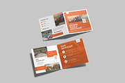 Square Bifold Brochure Mockup, a Brochure Template by graphictime (Thumbnail 6 of 12)
