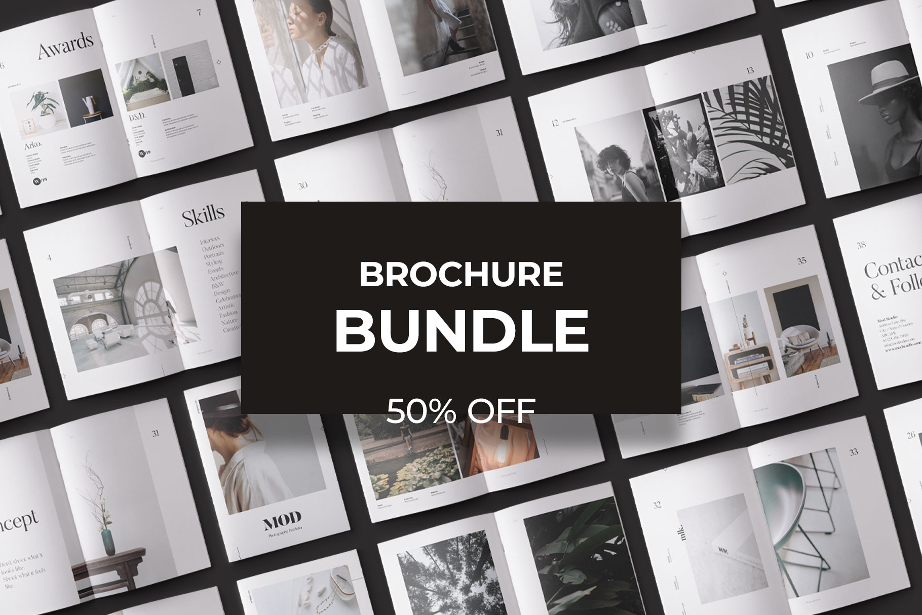 Brochure Bundle, a Brochure Template by Moscovita Studio