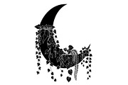 Hanging Moon with Plants Bundle, an Illustration by Designs_River (Thumbnail 30 of 31)