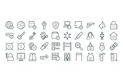 100+ Security Vector Icons, an Outline Icon by Vectors Market (Thumbnail 3 of 3)