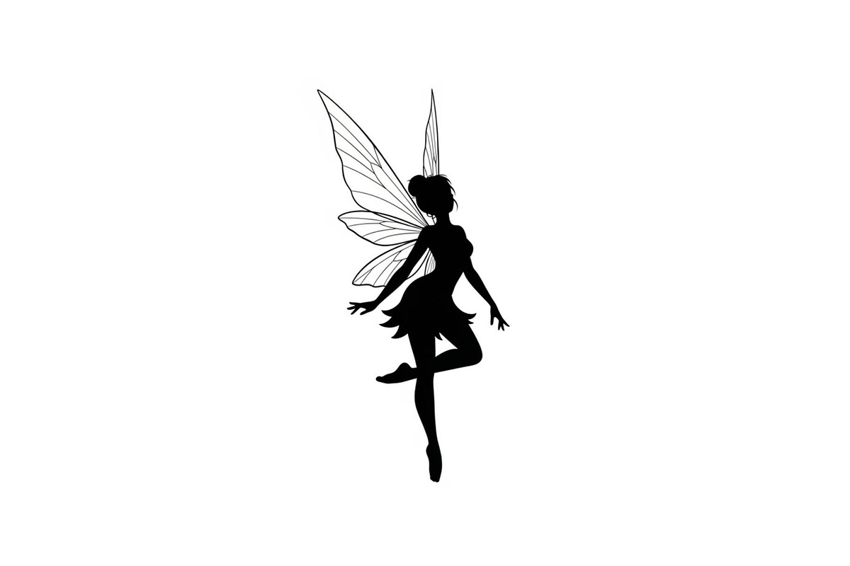 Magical Fairy Silhouette Bundle, an Illustration by jahid234 (Photo 18 of 51)