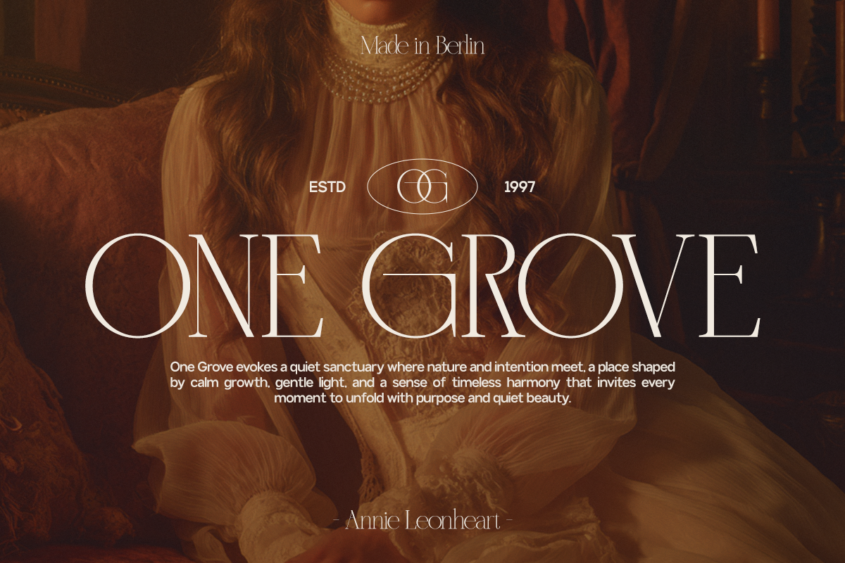 GC Trench Vogue - Chic Elegant Serif, a Serif Font by Glyphonic (Photo 8 of 15)