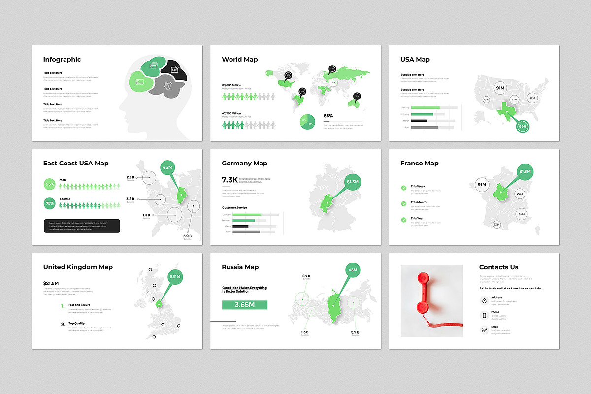 Company Profile Presentation Templat, a Presentation Template by GenerousArt (Photo 6 of 8)