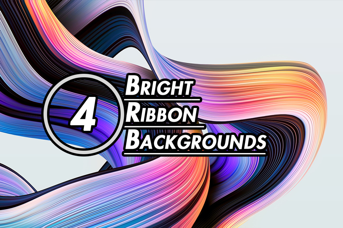 Bright Ribbon Backgrounds, a Wallpaper Graphic by BazziBa♥ (Photo 1 of 2)
