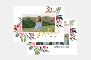 Graduation Card Templates G075