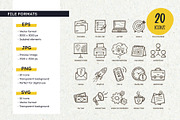Office Icon Set, an Outline Icon by insemar (Thumbnail 3 of 4)