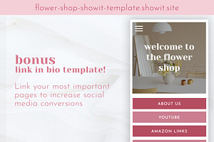 Shop Showit Website Template