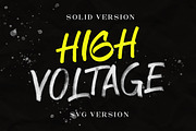 CRIMSON BLACK - SVG Brush Typeface, a Font by Letterhend Studio (Thumbnail 3 of 9)