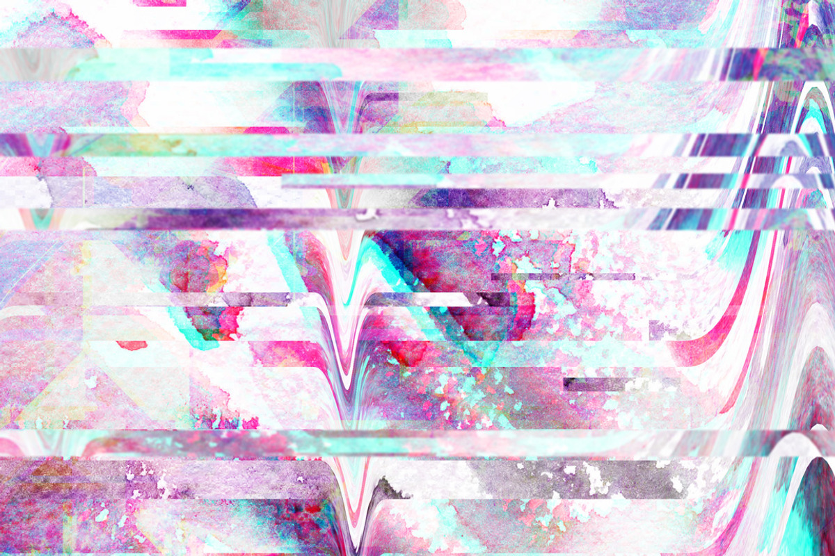 30 high resolution abstract glitch, a Texture Graphic by zaksheuskaya (Photo 4 of 5)