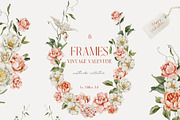 AMOUR - Vintage Valentine, a Seasonal Illustration by AleksaArt (Thumbnail 12 of 14)