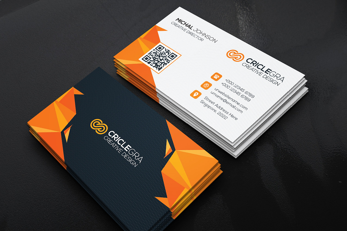 Modern Business Card, a Business Card Template by GenerousArt (Photo 3 of 5)