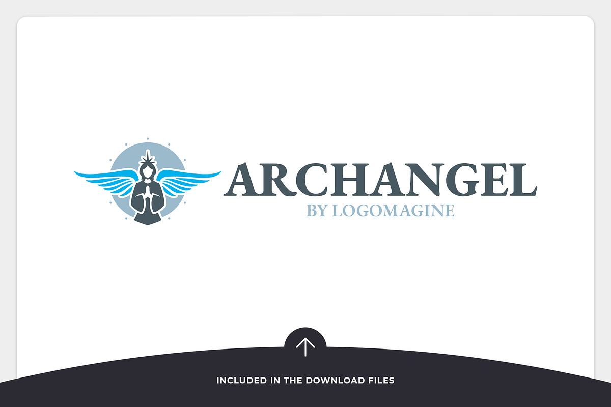 Archangel Logo Template, a Branding & Logo Template by LOGOMAGINE (Photo 14 of 16)