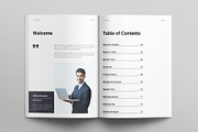 Annual Report Template, a Brochure Template by E-Type (Thumbnail 2 of 7)