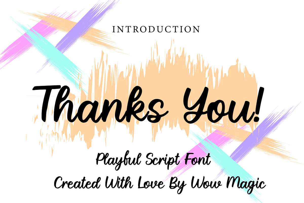 Lovelyday, a Script Font by Wow Magic (Photo 2 of 2)