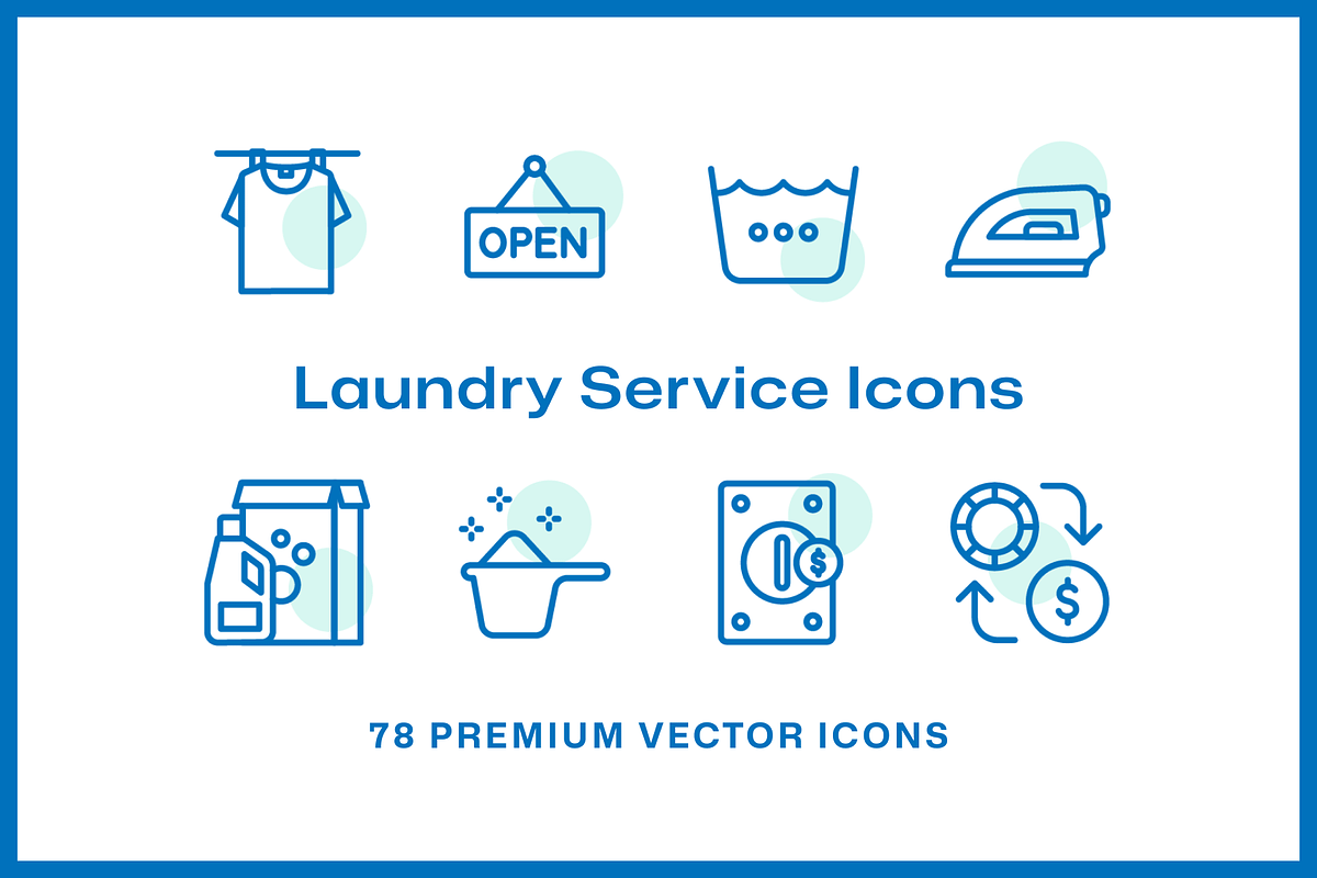 78 Laundry Service Icons, an Icon by Furnace (Photo 3 of 5)