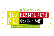 Kermel serif, a Handwritten Font by La Boite Graphique (Thumbnail 2 of 5)