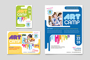 Kids Art Class Flyer Template, a Flyer Template by StockLayouts (Thumbnail 3 of 3)