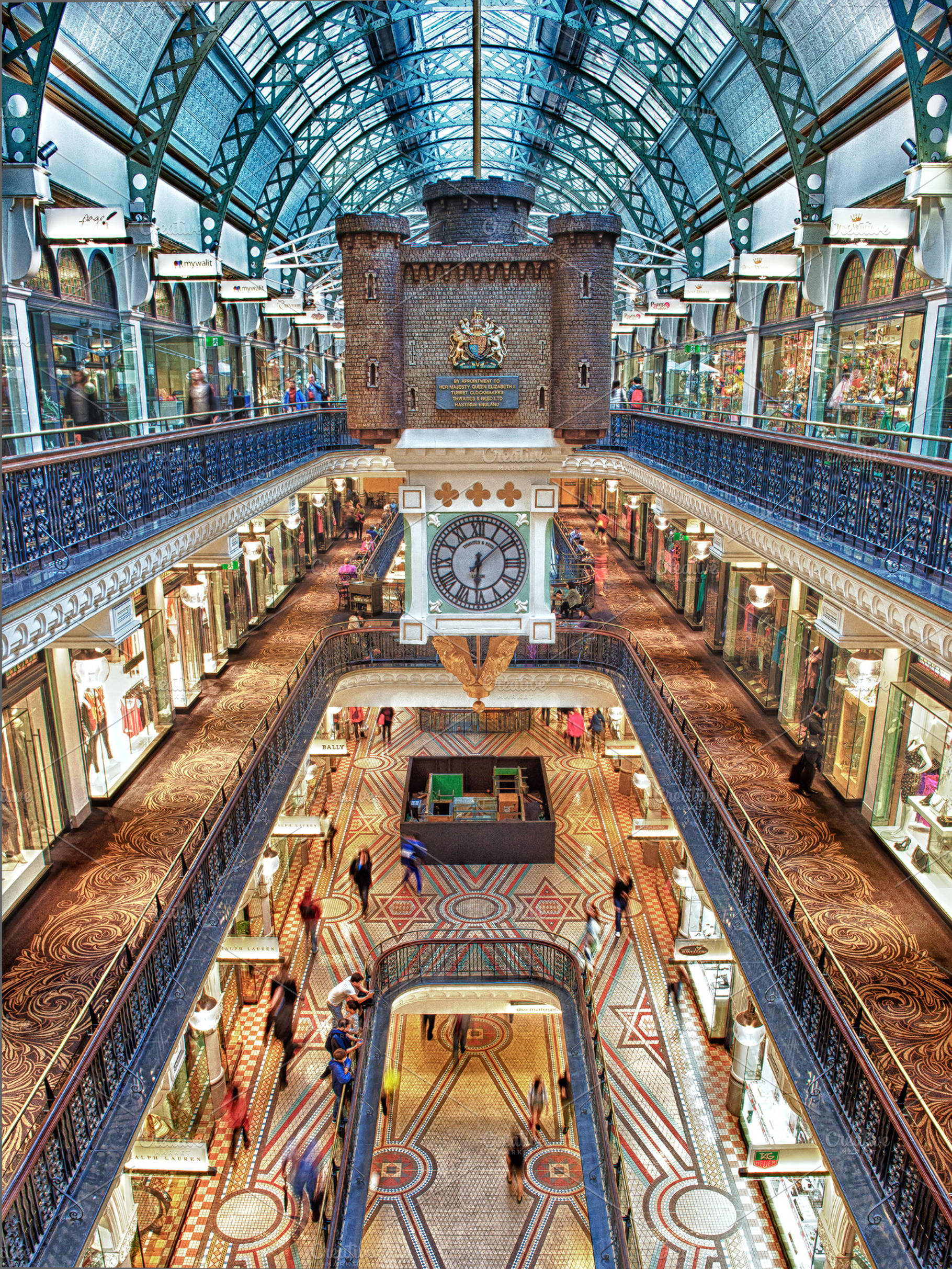 Queen Victoria Building Interior