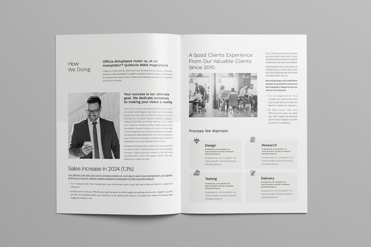Annual Report Template | Canva preview 4
