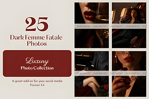 Femme Fatale Luxury Photo Collection, a Marketing Template by Ink Gallery