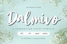 Dalmivo | Script Decorative Font