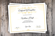 Minimalist Certificate Template, a Stationery Template by Madhabi Studio (Thumbnail 3 of 3)