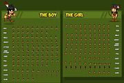 Native Americans - Game Sprites, an Animal Illustration by pzUH (Thumbnail 2 of 5)