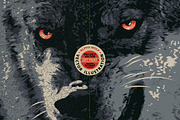 ALPHA WOLF - Vector illustration, an Animal Illustration by Artistic & Unique (Thumbnail 6 of 12)