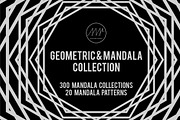 Geometric & Mandala Collection, an Illustration by Alpha Mike Foxtrot (Thumbnail 1 of 9)