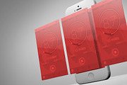 iPhone 5S Mock ups, an iPhone Mockup by Aldo (Thumbnail 2 of 5)