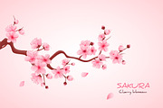 Realistic sakura, a Decorative Illustration by inifer (Thumbnail 3 of 3)