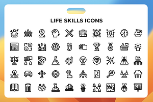 Life Skills Icons 2, an Icon by Wencory