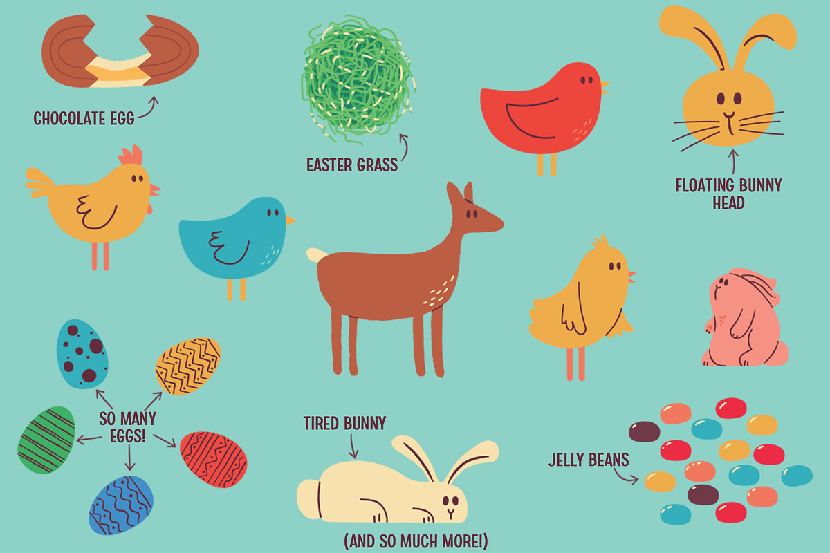 Spring Has Sprung Kit, an Animal Illustration by Turncoat Studio (Photo 2 of 5)