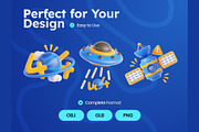 Empty State 3D Icons, an Object Graphic by Rakata Studio (Thumbnail 4 of 7)