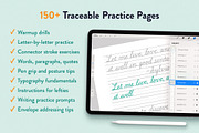 Learn Cursive Procreate Workbook Kit, a Stationery Template by Molly Suber Thorpe (Thumbnail 3 of 7)
