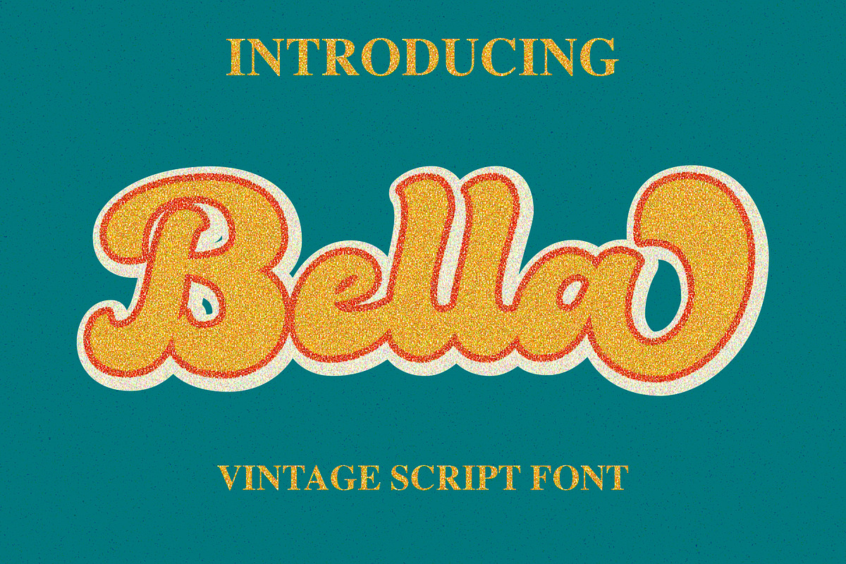 Bella - Vintage Script Font