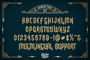 Snubhore - Gothic Typeface, a Blackletter Font by figuree studio (Thumbnail 9 of 10)
