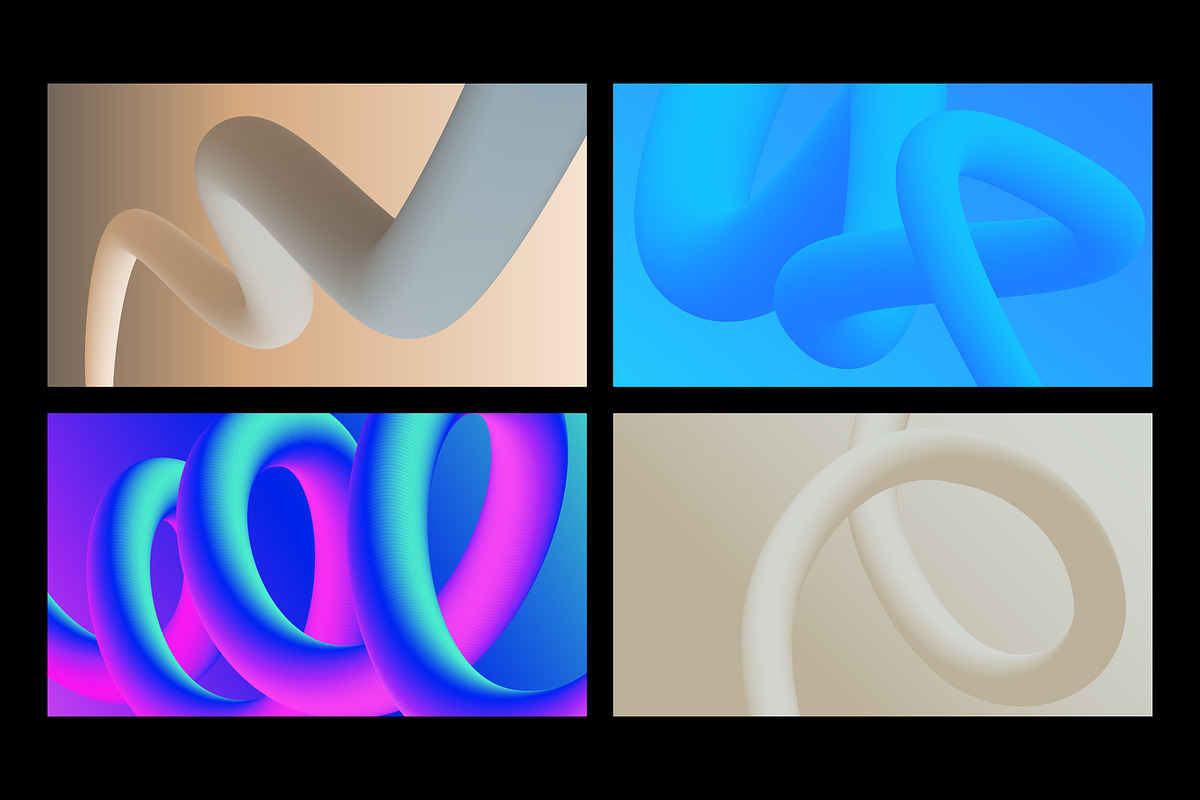 Abstract Shapes Graphics Set, a Background Graphic by Finevector (Photo 3 of 11)